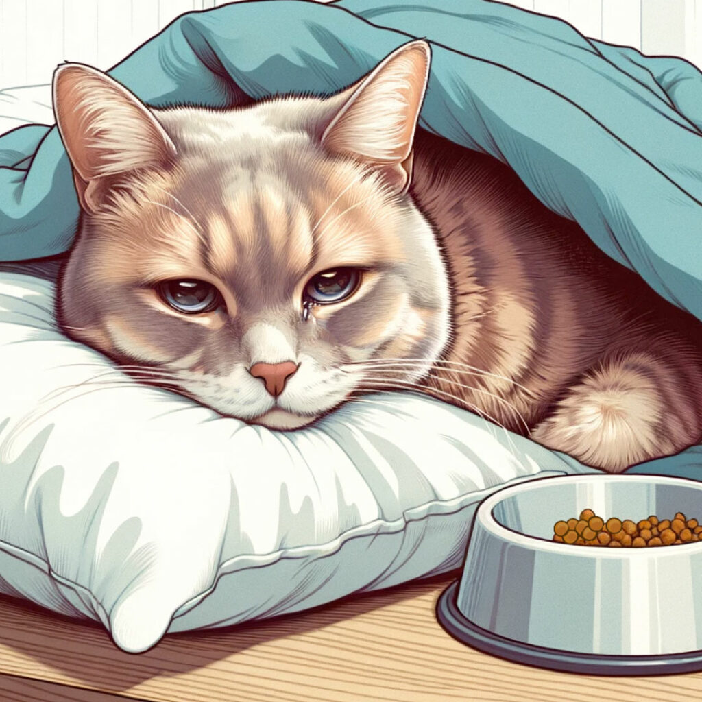 Recognizing cat sickness